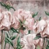Fototapeta z motywem florystycznym w delikatnych barwach Ściana Różowych Piwonii - zdjęcie numer 2