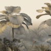 Exotische jungle motief Fotobehang Tropische bomen 3D - afbeelding nummer 2