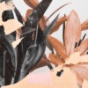 Bloemen abstracte Fotobehang Vage Lelies - afbeelding nummer 2