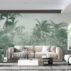 Dichte tropische jungle Fotobehang Exotic Mist - belangrijkste product afbeelding
