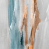 Abstracte Fotobehang in warme tinten met verticale strepen Brushstroke - afbeelding nummer 2
