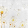 Fotobehang in Scandinavische stijl in zachte tinten Yellow Blowers - afbeelding nummer 2