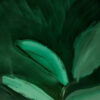 Fotobehang in groentinten met een abstracte afbeelding van een tropisch blad Bright Green - productafbeelding nummer 2