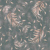 Fotobehang in roze en grijze tinten met exotisch motief Flying Leaves - afbeelding nummer 2