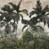 Fotobehang met palmbomen die warme eilandvakanties oproepen Green Exotics - afbeelding nummer 2