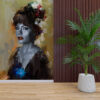 Fotobehang Abstracte Vrouw