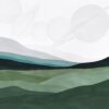Fotobehang Planeten Minimalistisch - Afbeelding 2