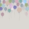 Fotobehang Opknoping Ballonnen - Afbeelding 2