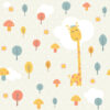 Pastel Fotomuraal Bos - Afbeelding 2