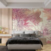 Fotobehang Bloemen in Roze