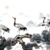Fotobehang Vogels in de Bergen - Afbeelding 2