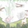 Fotobehang Dieren en vliegtuigen - Afbeelding 2