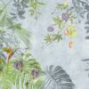 Fotobehang van bladeren en bloemen - Afbeelding 2