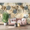 Fotobehang Elegant Bloemenpatroon