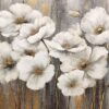 Muurschildering Witte Klaproos Velden - Afbeelding 2