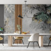 Muurschildering Exotische Harmonie