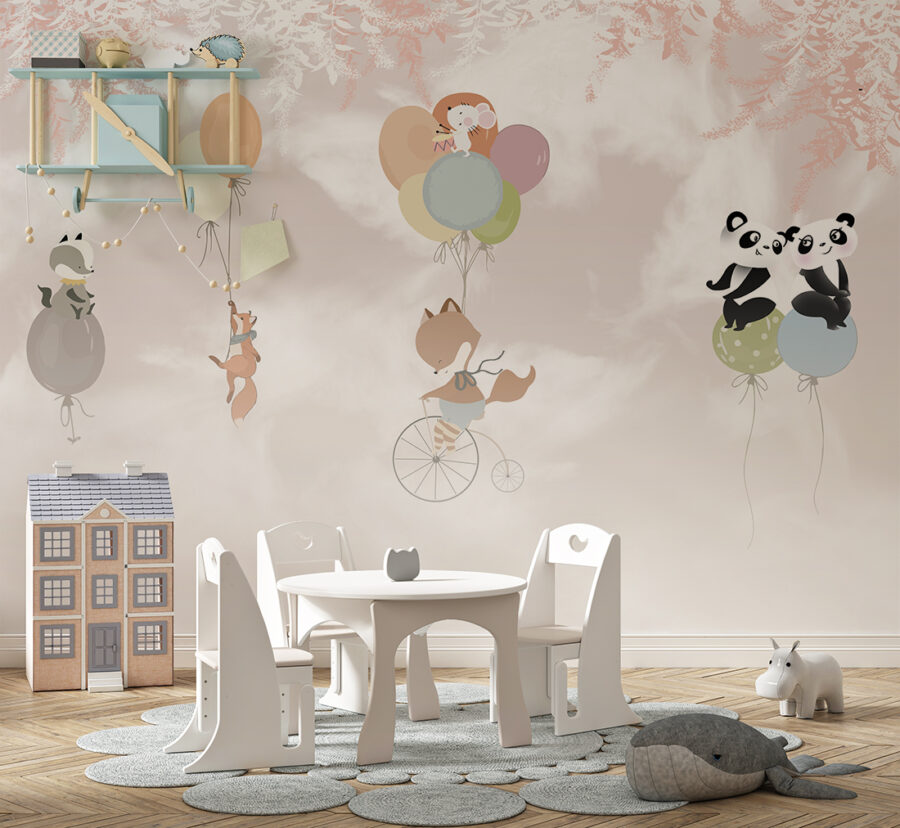 Fotobehang Sweet Animals