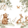 Behang Dieren in de Glade - Afbeelding 2