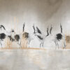 Muurschildering Kraanvogels in balts - Afbeelding 2