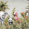 Fotobehang Dieren in de Jungle - Afbeelding 2