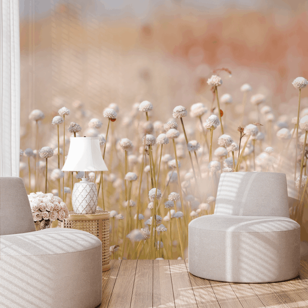 Fotobehang Bloemendroom