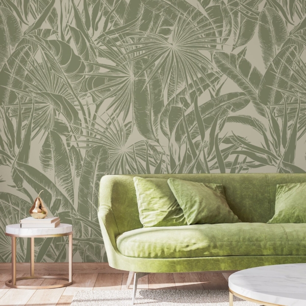 Fotobehang Groen Paradijs