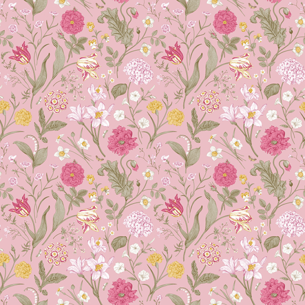 Fotobehang Romantische tuin