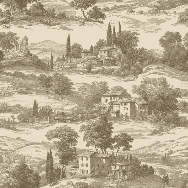 Fotobehang Landschap in beige