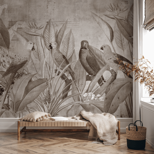 Fotobehang Paradijs Ontmoeting