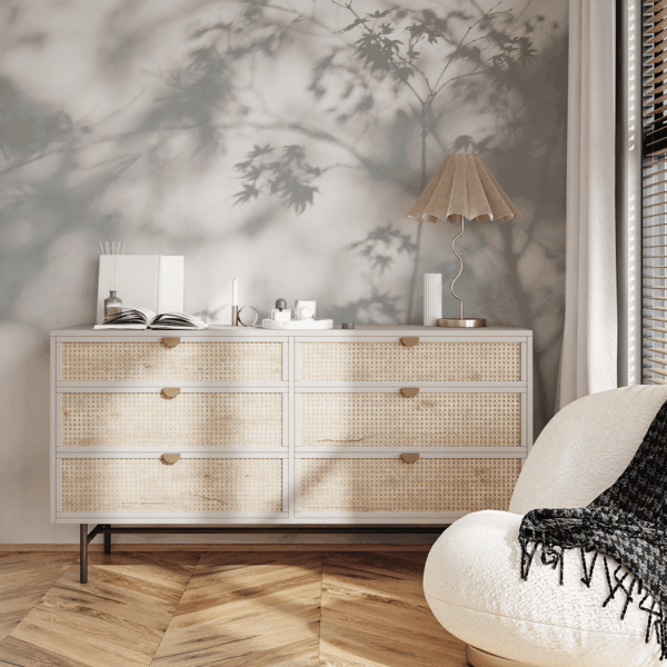 Fotobehang Stilte in de schaduw