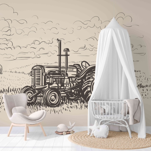 Fotobehang Plattelandsnostalgie