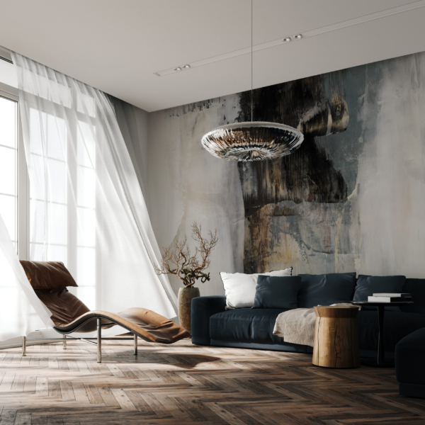 Fotobehang Abstracte neutrale harmonie