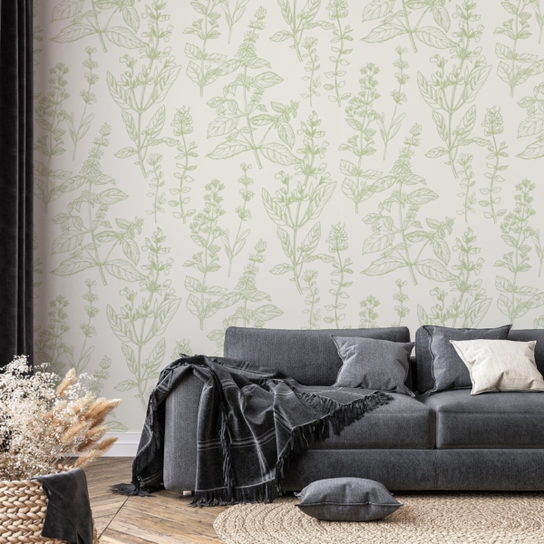 Fotobehang Groene Harmonie