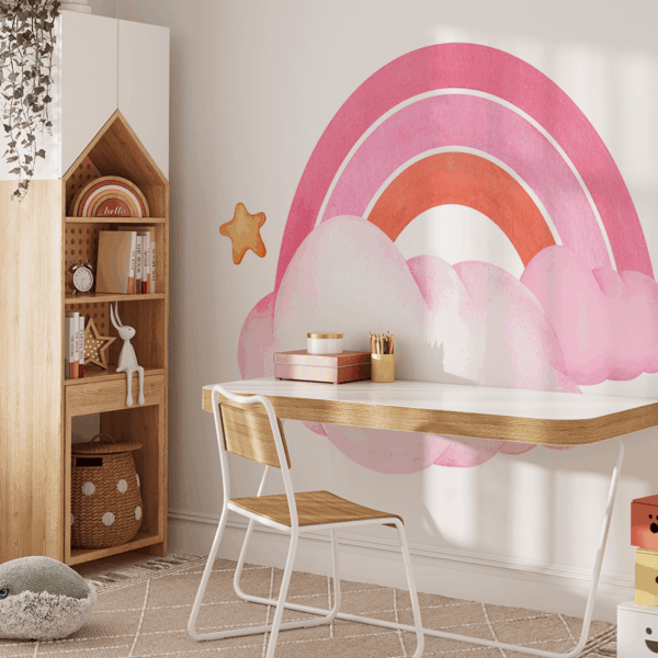 Fotobehang Roze Droomland