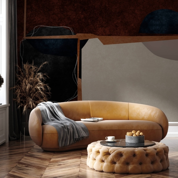 Fotobehang Fragmenten van geometrie