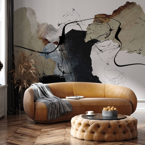 Fotobehang Vormen van wanorde