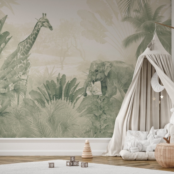 Fotobehang Groene Tropen