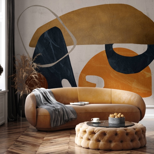 Fotobehang Herfstharmonie