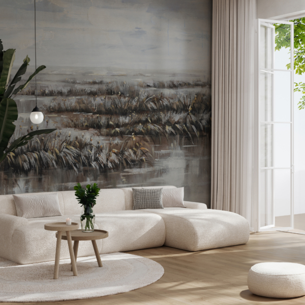 Fotobehang De stilte van de moerasgebieden