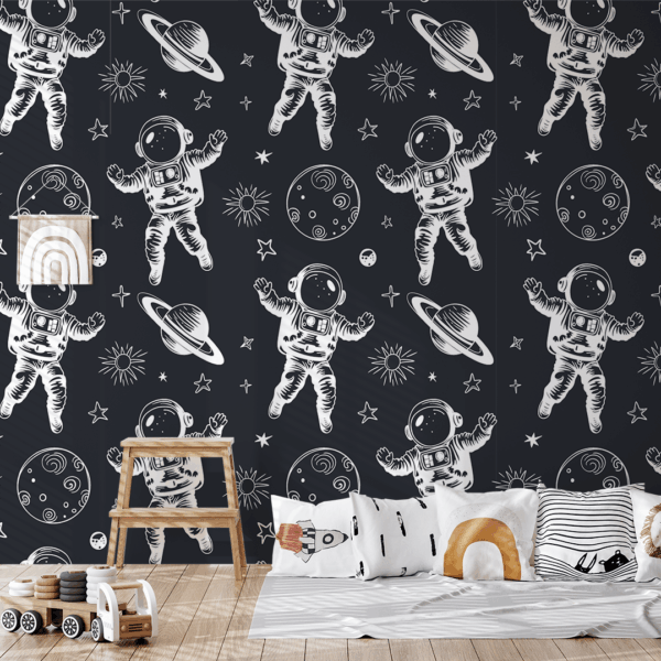 Fotobehang Ruimtereis