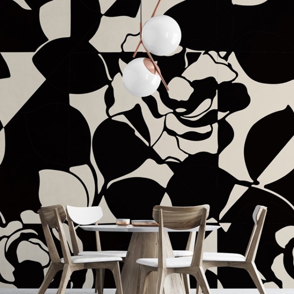 Fotobehang Abstracte bloemen