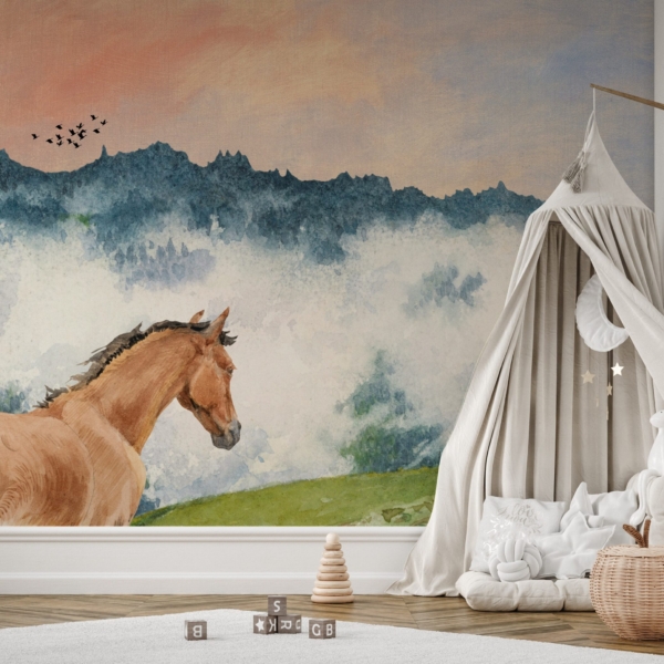 Fotobehang Bevroren moment