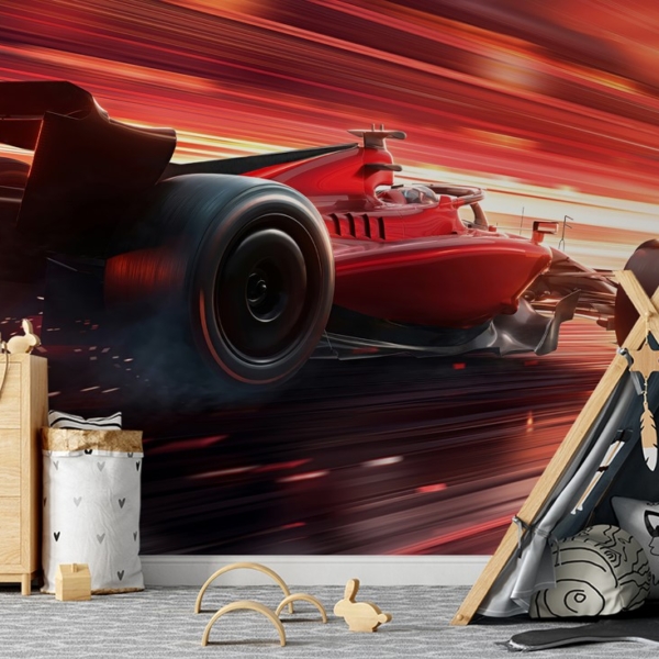 Fotobehang De elegantie van autorijden