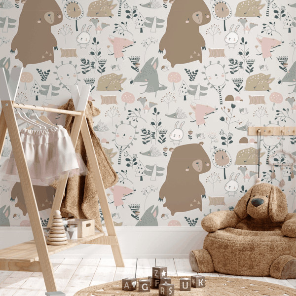 Fotobehang Bosdroomland