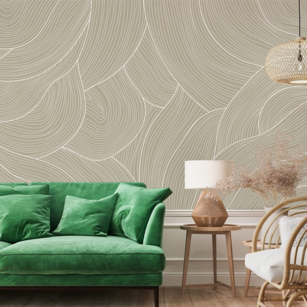 Fotobehang Zandgolven