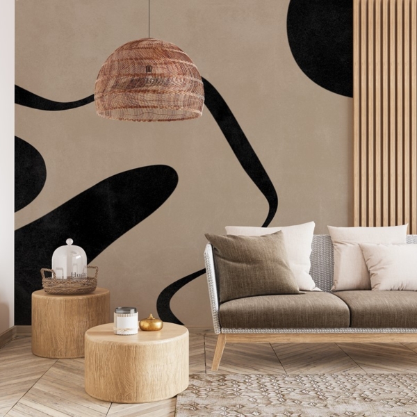 Fotobehang Gezellige abstractie