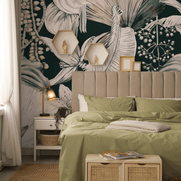 Fotobehang Groene Harmonie