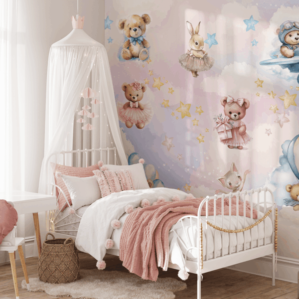 Fotobehang Magische bal voor baby’s