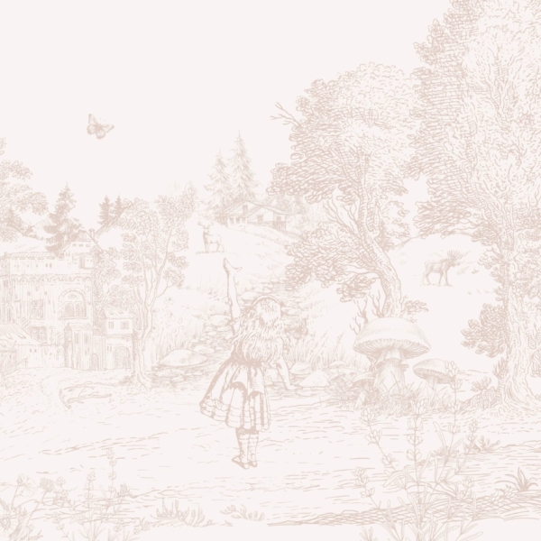 Fotobehang In Wonderland
