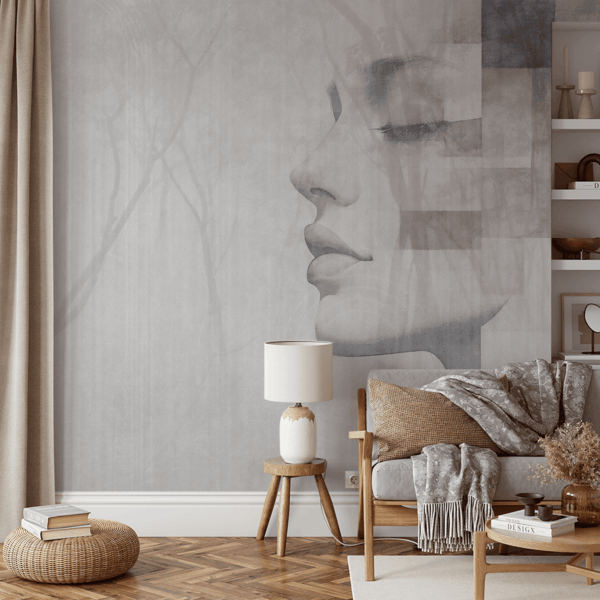 Fotobehang Mozaïek van gedachten